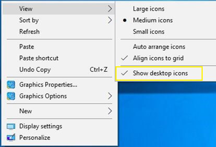 Mẹo làm đẹp, tối ưu hóa màn hình desktop trên Windows 10