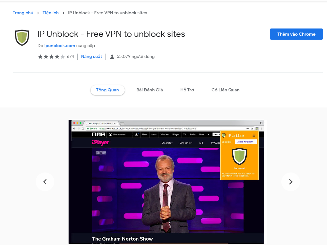 IP Unlock-Fake IP trên Google Chrome