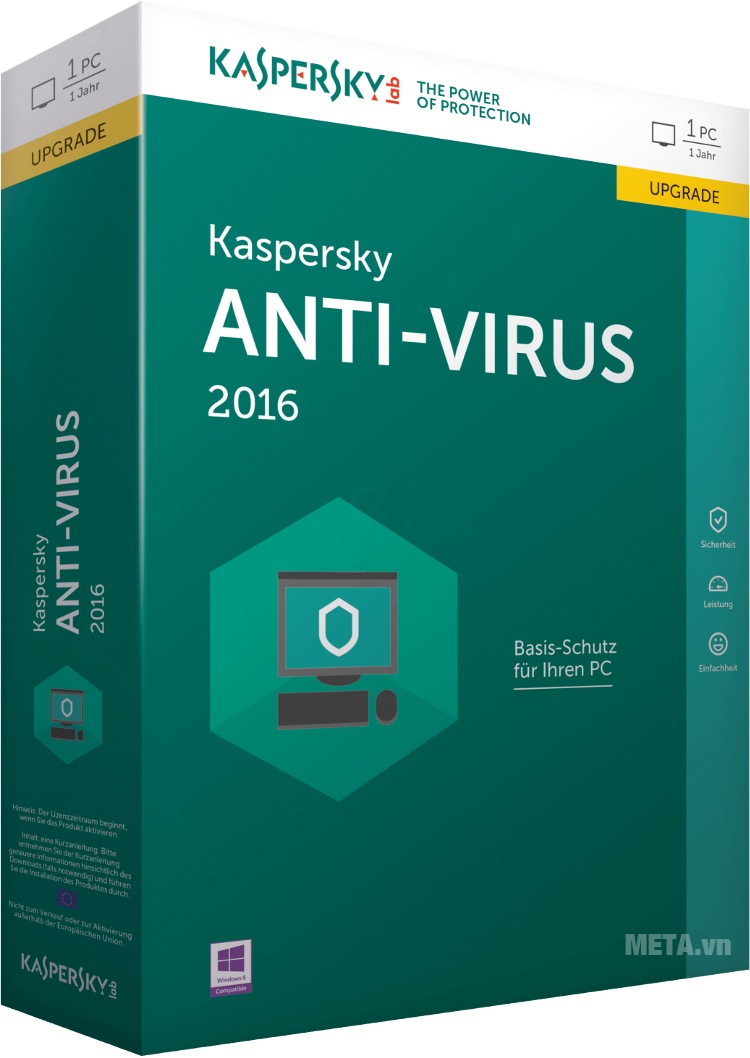 Phần mềm diệt virus mạnh nhất hiện nay Kaspersky Lab
