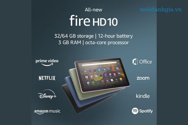 Ưu điểm và nhược điểm của Amazon Fire HD 10