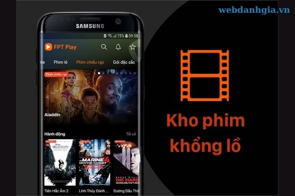 Phần mềm xem phim có phí trên iPhone– FPT Play